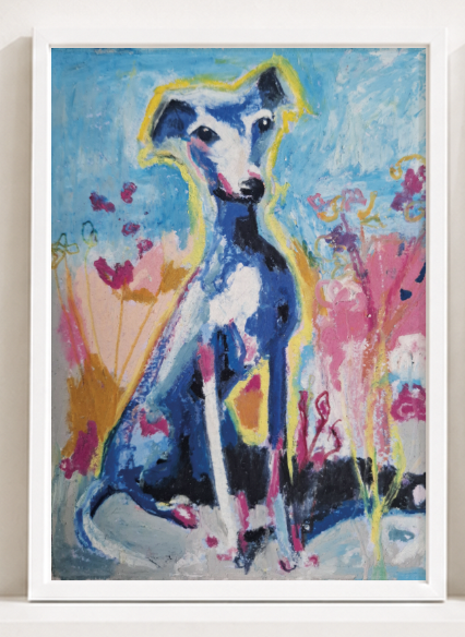 Greyhound, freeborn fur
